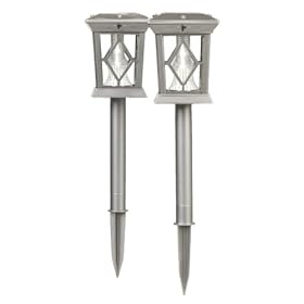 Northern International Solar Square Diamond Design Led Garden Light (GL23541SP2)