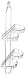Polder 3506-05 Shower Massage Caddy, Chromed Steel