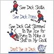 See Dick Skate: Hockey T-Shirt