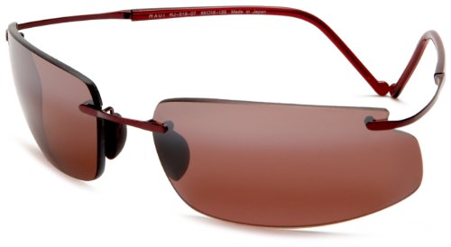 MAUI JIM Sunglasses Big Beach R518-07 Burgundy 68MM