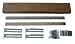 IPC 1U height 3-sections Solid-Bearing Slide Rail, 20Inch