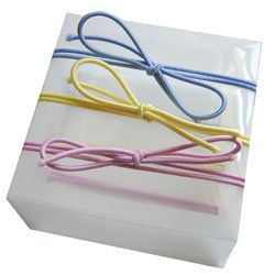 10 Yellow Pre-tied Stretch Loop (50) by Baking Supplies