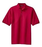 Port Authority - Pique Knit Sport Shirt Red-2XL