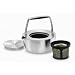 Double Wall Teapot - Stainless Steel (stainless steel) (7.25H x 7.25W x 7.75D)