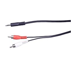 Preisgigant Audio-Verbindung 1,5 m Klinkenstecker 3,5 mm stereo / 2 Chinchstecker -Kabel