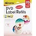 Memorex White Matte DVD Labels