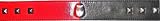 Emily the Strange Juniors Red and Black Studded Belt