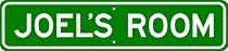 JOEL ROOM SIGN - Personalized Gift Boy or Girl, Aluminum