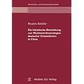 Die historische Betrachtung von Markteintrittsstrategien deutscher Unternehmen in China