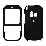 Premium Black Rubberized Texture Snap-On Hard Cover Protector Case (Includes Optional Belt Clip) for Palm Centro 690, 685 [by Accessory Export]