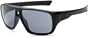 Oakley Men's Dispatch Aviator Sunglasses,Matte Black Frame/Grey Lens,one size