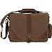 Rothco Brown Vintage Leather and Canvas Urban Pioneer Laptop Bag