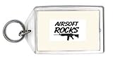 Keychain with airsoft rocks image