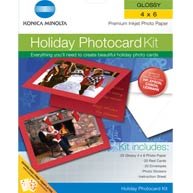 Konica Minolta Holiday Photocard Kit