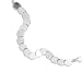 7 + 1 Oval Hammered Link Bracelet