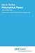 Book Philosophical Papers: Volume 1: (1909--1922) (Vienna Circle Collection)