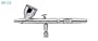 IWATA Eclipse HP-CS Gravity Feed AIRBRUSH with FREE HOSE