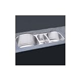 20x39 Undermount Triple Bowl Stainless Steel Kitchen Sink with Optional Cutting Board