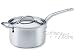 KitchenAid-Five-Ply Stainless-Steel Clad 4-Quart Covered Saucepan with Helper Handles