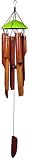 Asli Arts Model C240 Giant Spun Top Bamboo Chime, Green