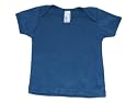 American Apparel 4000ORG Organic Infant Baby Rib Short Sleeve Lap T in Many Colors
