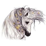 The Romantic-White Horse Youth Sweatshirt