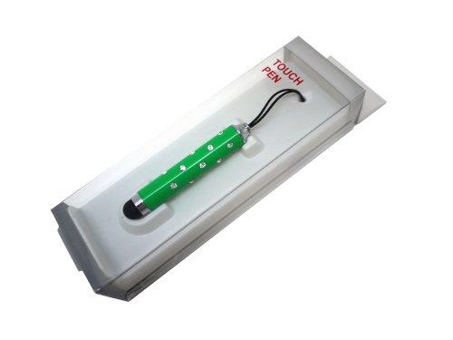 Android Pads Stylus   Iphoneipadsamsungandroid Screens Crystals  Touch Swarovski Green