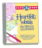 Heartfelt Words for Special Occasions Organizer
