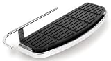 Carl Miles Heel Guard Turn-Out Style - Right Side - Chrome 1010R