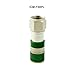 Icm Universal F Compression Connector Nickel Rg6 Plenum 25 Pk