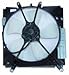 TYC 600150 Cooling Fan Assembly Compatible with 1993-1997 Toyota Corolla