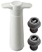Kitchen & Housewares : Vacuvin Vacuum Wine Saver White Giftpack Pump & 2 Stoppers