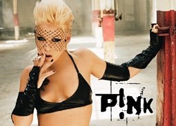 Pink (Black Leather) Music Poster Print - 24