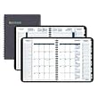 Quality Product By At-A-Glance - Daily Calendar 12 Mths Jan-Dec 6-7/8"x8-3/4" Lthr/Black