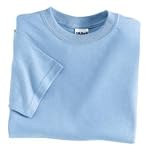 Gildan Ultra Blend - Youth 50/50 Cotton/Poly T-Shirt, XS, Light Blue