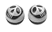 Trick Tops Pryme Skull Valve Caps SV Black