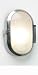 Kitchen & Housewares : toronto oval outdoor wall light modern polished aluminium
