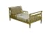 Dream On Me Classic Sleigh Toddler Bed - Natural