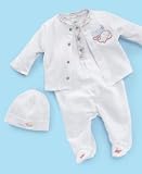 Little Me Baby Boy & Girl 3-Piece Whale Set