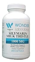 Silymarin Milk Thistle Liver Cleanser Milk Thistle Nutritionally Supports the Liver's Ability to Maintain Normal Liver Function - 250 Softgels #8122