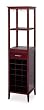 Winsome Wood Wine Tower, Espresso Finish