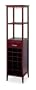 Winsome Wood Wine Tower, Espresso Finish