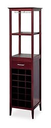 Winsome Wood Wine Tower, Espresso Finish
