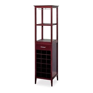 Winsome Wood Wine Tower, Espresso Finish by Winsome Trading, Inc.