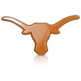 University of Texas Longhorns NCAA College Orange Powder Coated Premium Metal "Longhorn" Auto Car Truck Emblem