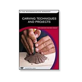CARVING TECHNIQUES AND PROJECTS - DVD - By Mack Headley, Sam Bush