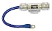Electronics : CQ9300P-BL HD.ANL FUSE HOLDER W/ POWER CABLE (BLUE)