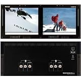 Marshall High Resolution TFT-MegaPixelT HDSDI / SDI Dual 10.4 Screen Basic Rack Monitor Set