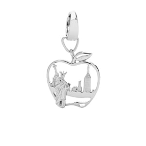 Fossil Nyc Apple Skyline Charm