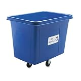 104-Gallon Mobile Bulk Paper Collection Truck, Recycle Blue Plastic (RUB461606BE)